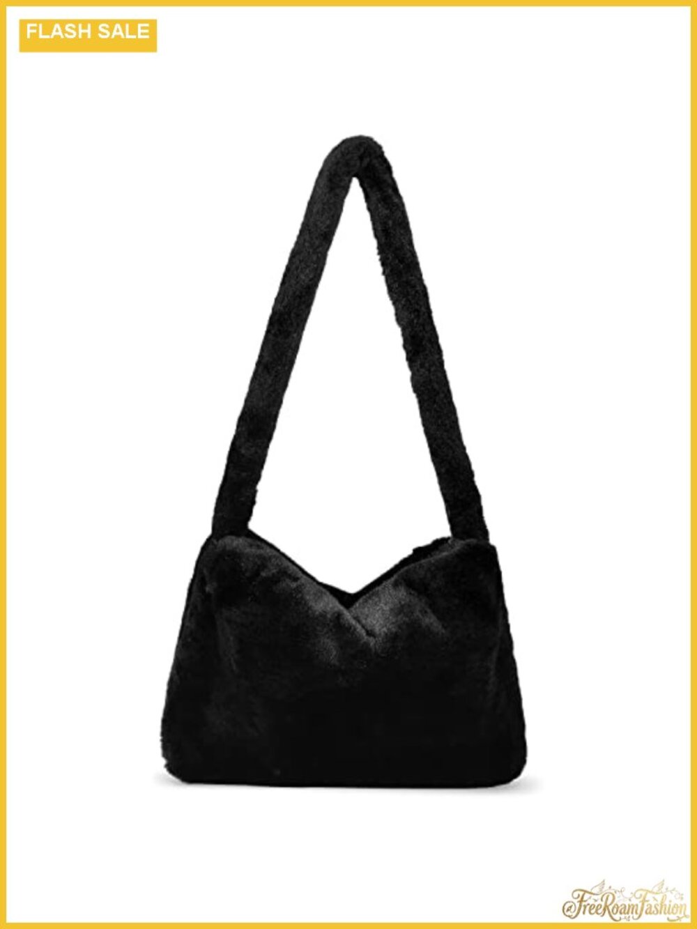 Fuzzy Tote Bag Y2K Fluffy Shoulder Bag Women Furry Purse Large Cute Plush Bag